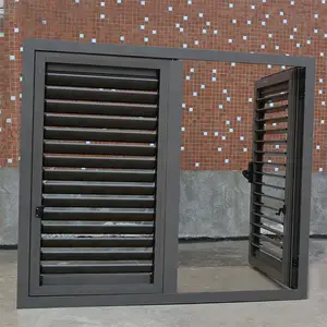 Sound Insulation Horizontal Aluminum Alloy Movable Louver Shutter