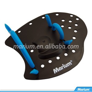 Pagaies de natation ergonomiques noires haute performance - Product Image 1