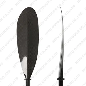 [Carbon Fiber] Wholesale New Style Shaft Kayak Paddle with Black blade