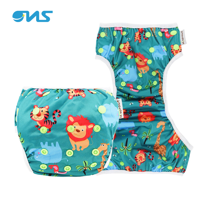 Многоразовые регулируемые подгузники для плавания