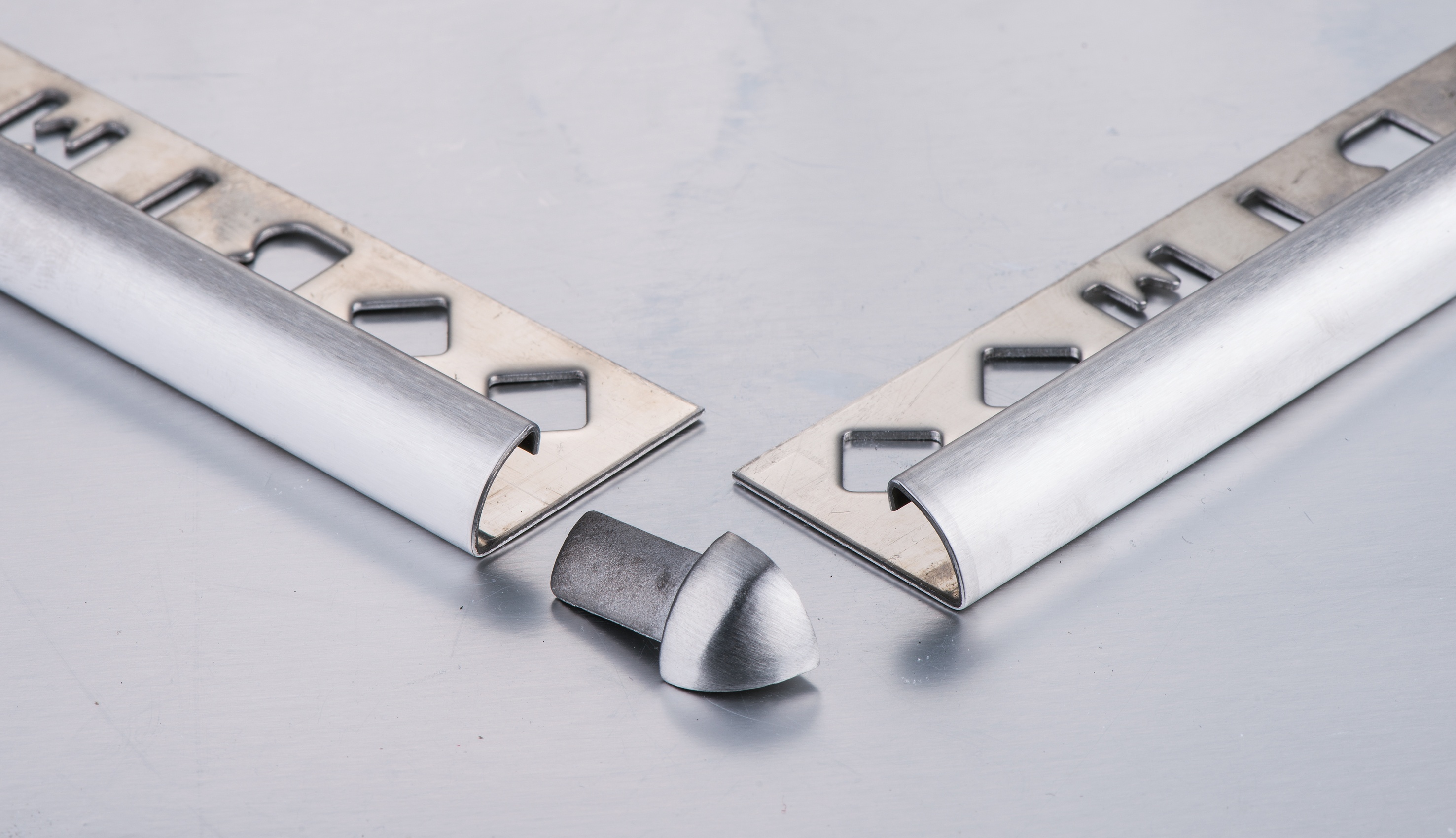 Argento brillante/spazzolato