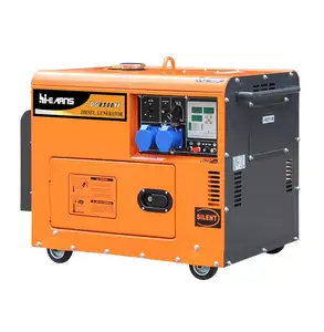 6kw diesel generator digitale draagbare stille diesel generator 8 kva