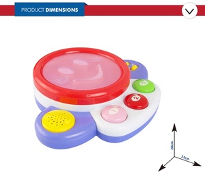 Bébé en plastique musical à piles jouet de <span class=keywords><strong>tambour</strong></span> à main pour éducatif - Product Image 4