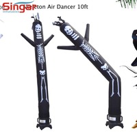 Fantôme gonflable qui agite le bras, tube à air fantôme pour Halloween