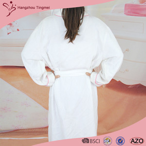 Diseño de Moda nuevo Estilo <span class=keywords><strong>Blanco</strong></span> Terry <span class=keywords><strong>Albornoz</strong></span> - Product Image 2