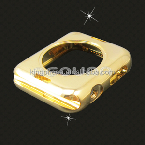 Alta calidad 24kt oro vivienda para apple reloj con botones dorados - Product Image 1
