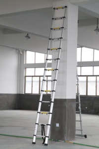 Morden nhôm công nghiệp đa năng thang Kính thiên văn có thể gập lại cấu trúc kết hợp với thang thẳng cho kho - Product Image 3