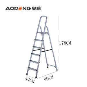 Scala Pieghevole in Alluminio a 6 Gradini, Leggera e Multiuso, Certificata EN131 per Uso Industriale e Domestico - Product Image 6