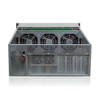 Boîtier de serveur en rack 4U 4GPU avec 8 baies de stockage interchangeables à chaud IPFS 8 PCI Profondeur du serveur 650 mm