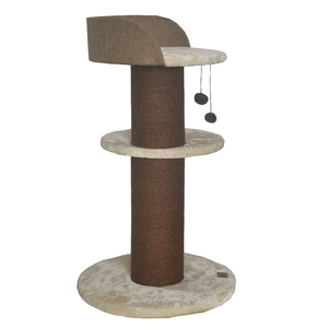 Le luxe trois niveaux <span class=keywords><strong>chat</strong></span> Condo maison <span class=keywords><strong>arbre</strong></span> meubles <span class=keywords><strong>chat</strong></span> plate-forme <span class=keywords><strong>chat</strong></span> jouer poste anti-rayures protecteur - Product Image 5