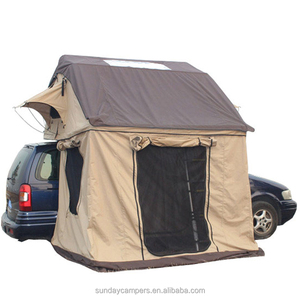 Tente de <span class=keywords><strong>camping</strong></span> en aluminium, <span class=keywords><strong>pièces</strong></span> de ramassage automatique, tente de voiture avec échelle en aluminium pour la conduite. - Product Image 1