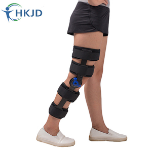 Nvorliy Hinged ROM 무릎 받침대 관절염, ACL, PCL, 반월 상 연골 눈물, 힘줄, 골관절염에 대한 조정 가능한 무릎 이모빌라이저 지원 - Product Image 2