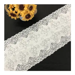 Cheap Price Charming White Guipure Lace French Mesh Tulle Lace Trim 2019