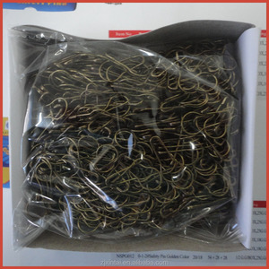 Wholesale <strong>fancy</strong> color 22mm pear shape hang tag <strong>safety</strong> <strong>pins</strong> - Product Image 3