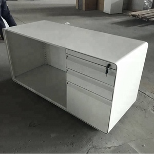 Disassembled <strong>Side</strong> <strong>Drawer</strong> and Shelf Combination Mobile Pedestal Cabinet SFS-W-496 - Product Image 2