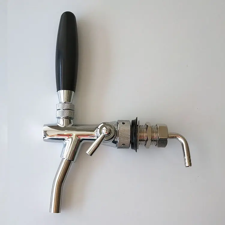 Hot Sale Brass Beer Tap FaucetとCompensator、フローコントロールFor Homebrewing