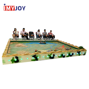 Multijugador juego de Carnaval de rotación de 360 grados juegos loco tanque - Product Image 2