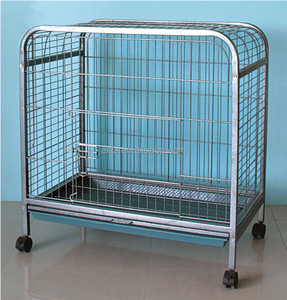Cage pour chien en fer, accessoire Durable fabriqué en usine chinoise avec roues à vendre, - Product Image 2