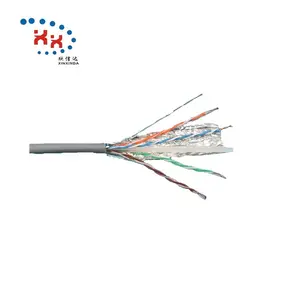 4 pares 1000m 23AWG Cat5e UTP Cable de LAN 24AWG bulbo/foco cobre FTP CAT6 RJ45 red lan cable