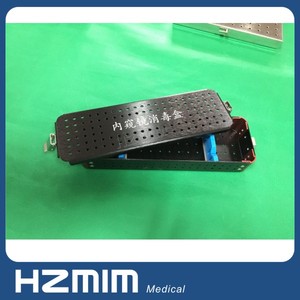 Chirurgische rvs sterilisatie case, autoclaaf sterilisatie lade, sterilisatie doos