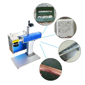Machine de fabrication laser à fibre 20W & 30W 50W 60W pour porte-clés <span class=keywords><strong>carte</strong></span> mémoire câble et bijoux prend en charge EzCad lightburn - Product Image 2