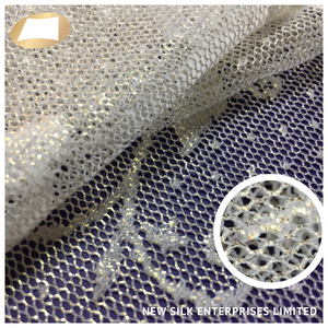 Tissu 100% en nylon à motifs fleurs, jacquard doré, poudre, tricot, dentelle, étoffe pour lingerie, 1 pièce - Product Image 5