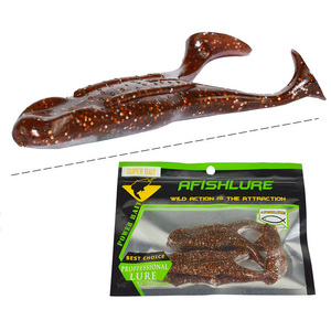 2 pièces/sac 105mm / 15g leurres grenouilles en plastique souple spéciaux pour <span class=keywords><strong>la</strong></span> pêche en eau douce et salée à <span class=keywords><strong>la</strong></span> truite basse - Product Image 3