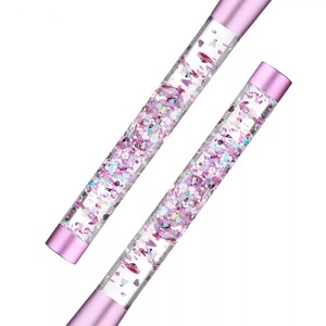 Bling Taklon Hair Cosmetic Brush <span class=keywords><strong>Set</strong></span> <span class=keywords><strong>Maquillaje</strong></span> Cepillos Fábrica Vende Basic 7PC Crystal Shenzhen Pelo sintético Plástico - Product Image 6