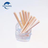 Bâtons ronds en bois barre pour sucettes, de 3 mm à 9 mm de diamètre, 1 pièce, de marque, personnalisés