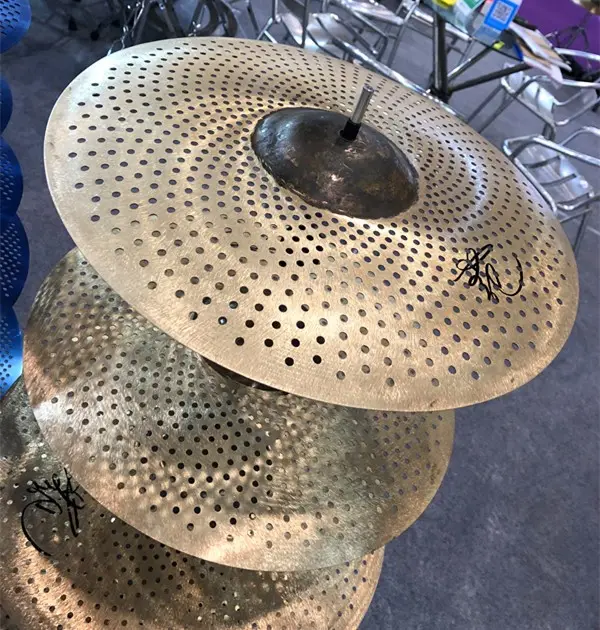 Chinese B20 mute cymbal low volume cymbals pack