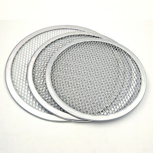 20インチ22インチアルミピザスクリーンステンレススチールピザトレイ - Product Image 3