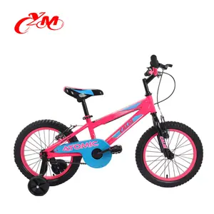 Yimei última moda modelo niños motos en venta/buena estructura de acero cuatro ruedas bicicleta Niño/mayor 16 pulgadas CE niños