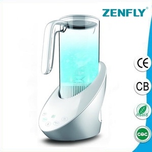 Botella de agua rica en hidrógeno con USB Botella de agua transparente con tapa Portátil BPA libre de agua de negocios Ionizer - Product Image 1