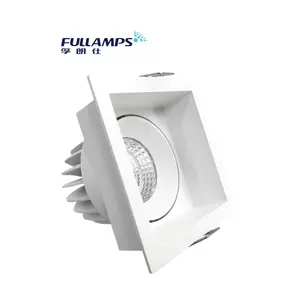 Yüksek kaliteli kare led tavan spot koçanı lineer dim downlight spot ışıkları led tavan paneli downlight