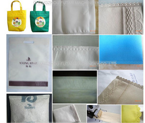 Bilgisayarlı olmayan dokuma çanta kolu şerit kesme makinesi - Product Image 2