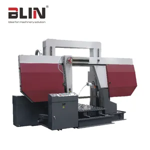 BL-HGS-J100 Horizontale bandsäge maschine preis doppelständer metall schneidemaschine made in China