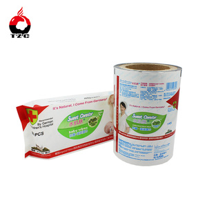 Rotoli di Film <span class=keywords><strong>per</strong></span> <span class=keywords><strong>Imballaggio</strong></span> di Salviette Umidificate, OPP Opaco/LDPE Bianco - Product Image 4