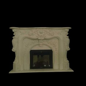 Fournisseur chinois sculpture sur pierre décorative antique <span class=keywords><strong>cheminée</strong></span> manteaux - Product Image 3