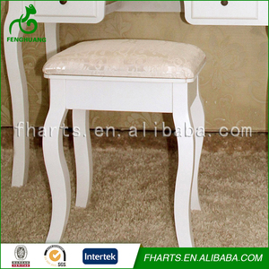 Francés Blanco Fold Madera Aparador Salón De Belleza - Product Image 6