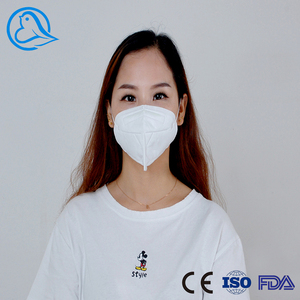 3-plys Pieghevole 3D Protezione Delle Vie Respiratorie Antipolvere Bocca <span class=keywords><strong>FFP2</strong></span> Maschera per Il Viso - Product Image 1