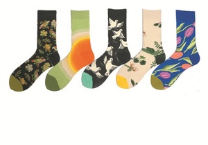 <span class=keywords><strong>Calcetines</strong></span> de algodón para hombre, calcetín personalizado, creativo, chino, para las cuatro estaciones - Product Image 2