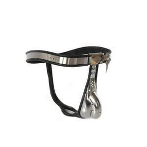 Nuovo Arrivo T3 Gabbia di Castità in Metallo per Pene, Cintura di Castità Maschile in Acciaio Inossidabile con Lucchetto, Dispositivo di Bondage, Gabbia per Pene, Giocattoli Sessuali per Uomini - Product Image 6
