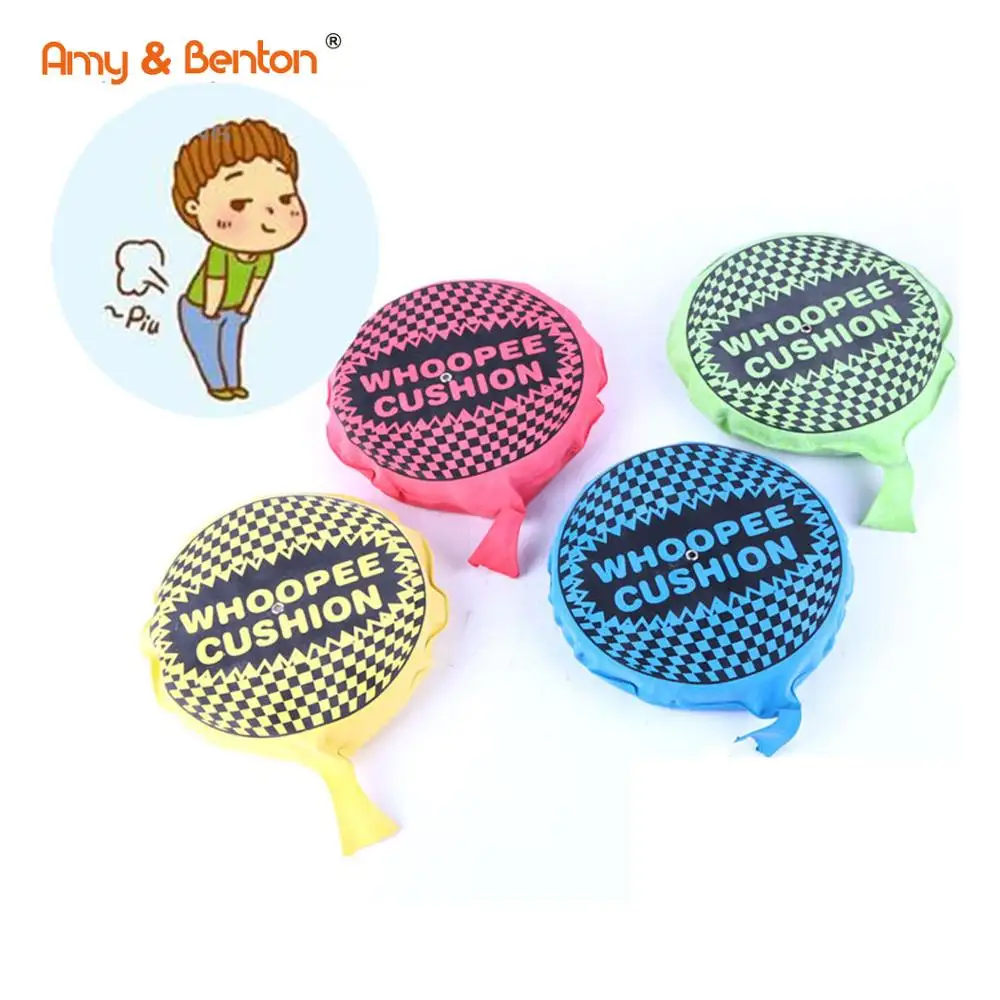 Whoopee Cushion Funny Gag Gifts for Adults Novelty Joke Gift Party Favors Set Whoopie Cushion Self Inflating Toy Mini Whoopy Cushions for Kids Bulk Prank Cool Toys