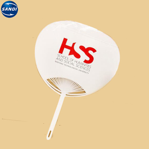 Ventilateur <span class=keywords><strong>rond</strong></span> en plastique, personnalisé, promotion, avec logo - Product Image 5