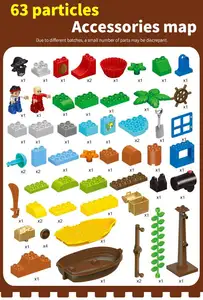 Gorock Streitenden reiche hero (mit hand geschenk box) 138pcs block sets mit legoing duplo bausteine spielzeug