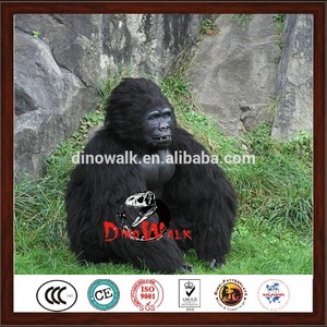 Costume de gorille rigolo pour adulte Dino1560 pour centre commercial ou parc d'attractions - Product Image 3