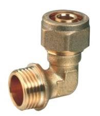 Tubomart อุปกรณ์ข้อต่อท่อประปาทองเหลืองอัดสำหรับท่อน้ำร้อนหลายชั้น - Product Image 3