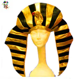 Goedkope Volwassen Griekse Egyptische Farao Halloween Party Hoeden HPC-2071