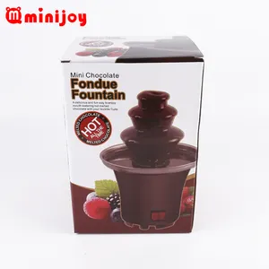 Mini fuente eléctrica de fondue para chocolate caliente, nuevo diseño