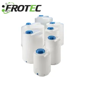 方形 rotomolding LLDPE 工业化学剂量罐 200L 与搅拌机